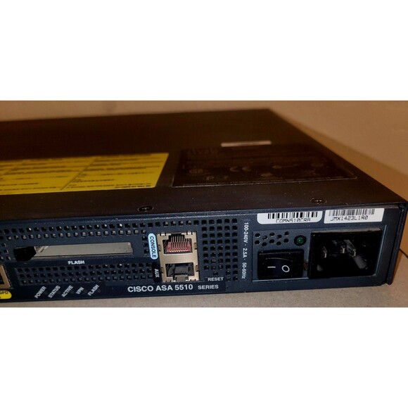 Cisco ASA 5510 Series Adaptive Security Appliance ASA5510 V06 - Picture 3 of 4